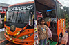 Mangaluru: Bus-shaped bus stop in Gurupura’s Bandasale becomes new attraction